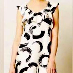 Anthropologie Deletta Ruffle Tunic Top Small. Great condition !